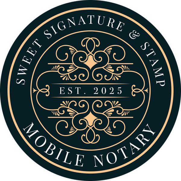Sweet Signature & Stamp Logo